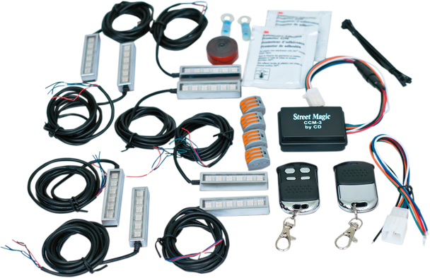 Custom Dynamics Magical Wizardsö Color Changing Led Accent Lights Super Kit Tmwz02Bm6