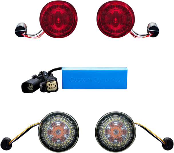 Custom Dynamics Probeam« Front And Rear Turn Signal Conversion Kit Pbsskit1