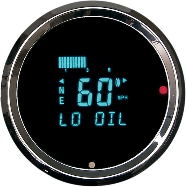 Dakota Digital 3011 Round Performance Speedometer With Indicators Hly3011