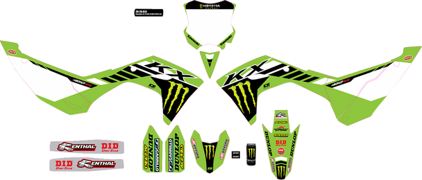 D'Cor Visuals Complete Graphics Kit Monster Energy 2020824