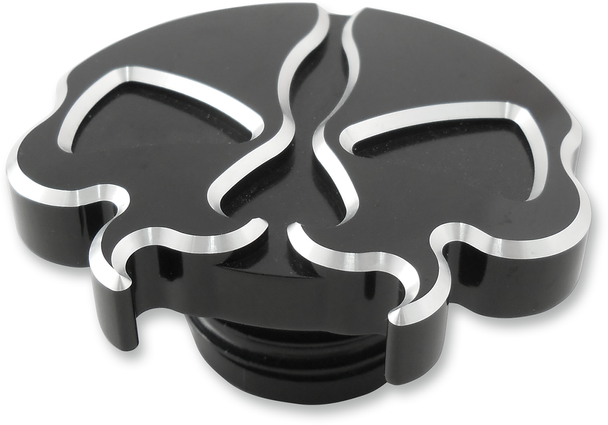 DRAG SPECIALTIES Split Skull Gas Cap Non-Vented 0703-0788