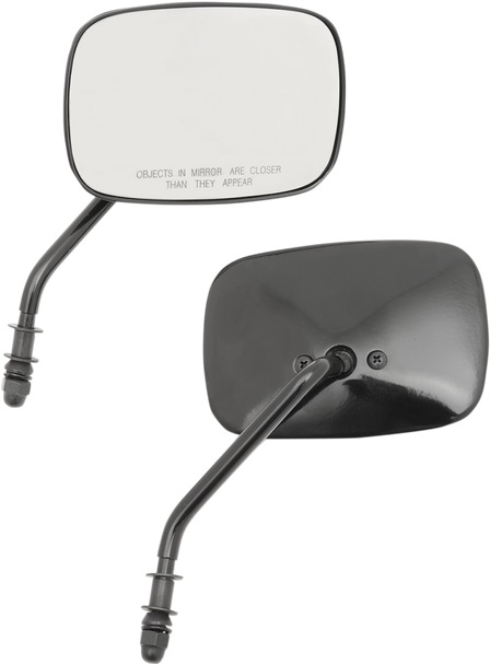 DRAG SPECIALTIES OEM-Style Rectangular Mirrors 0640-0981