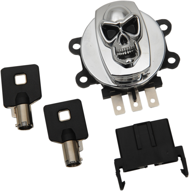 DRAG SPECIALTIES Skull ignition Switch 2106-0422
