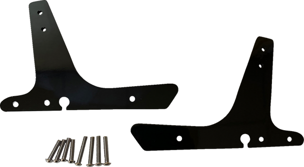DRAG SPECIALTIES Sissy Bar Side Plates 1504-0118