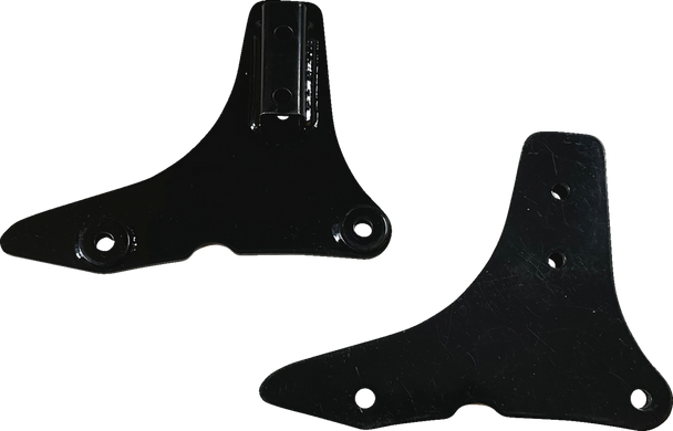 DRAG SPECIALTIES Sissy Bar Side Plates 1504-0124