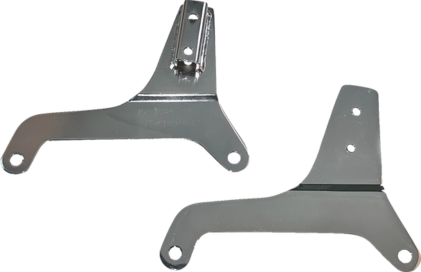 DRAG SPECIALTIES Sissy Bar Side Plates 1504-0128
