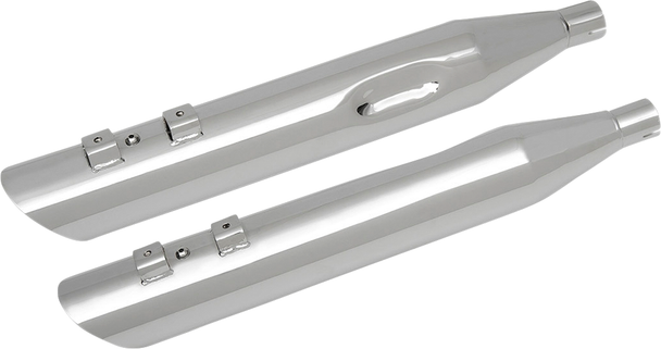 DRAG SPECIALTIES Slashdown Slip-On Mufflers 1801-1187
