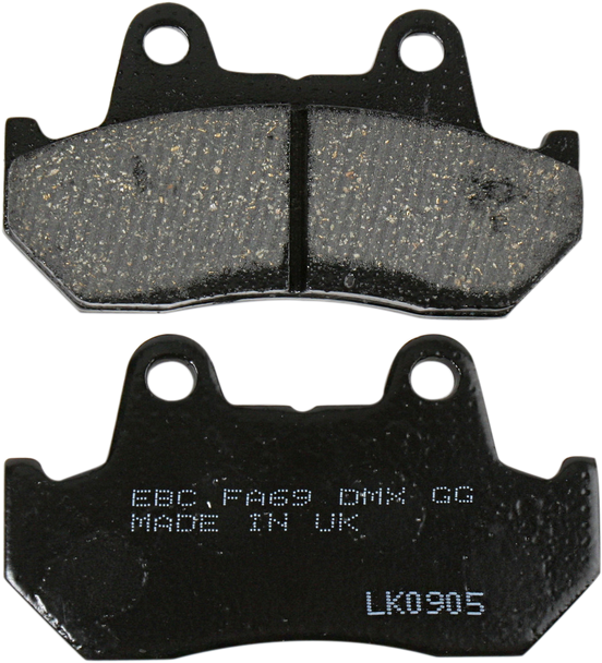 Ebc Organic Base "Fa" Brake Pads Fa69
