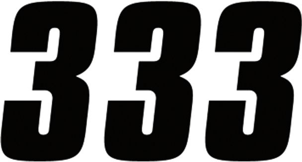 Factory Effex Number Stickers 890043