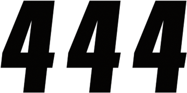 Factory Effex Number Stickers 890044