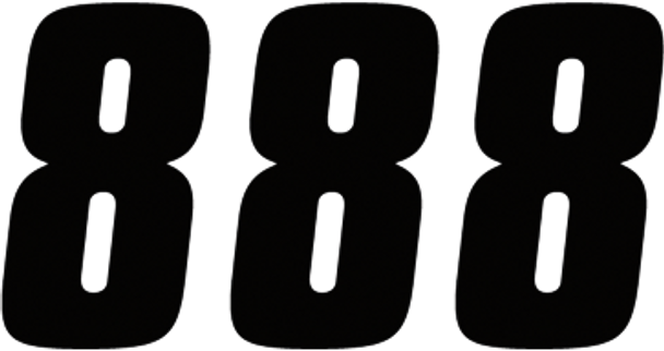 Factory Effex Number Stickers 890048