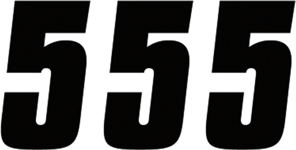 Factory Effex Number Stickers 890085