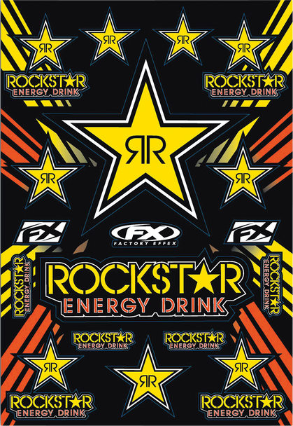 Factory Effex Rockstar Decal Sheet 1568702