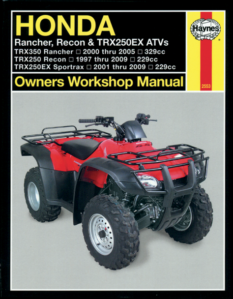 Haynes Atv Service & Repair Manual M2553