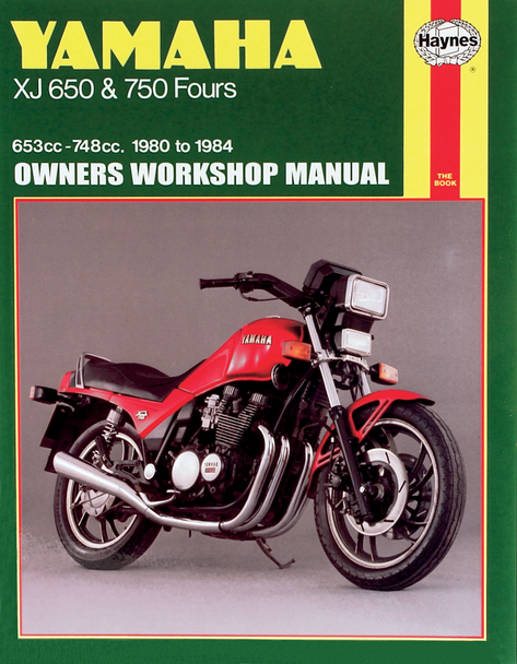 Haynes Motorcycle Repair Manual Yamaha, Motorcycle M738