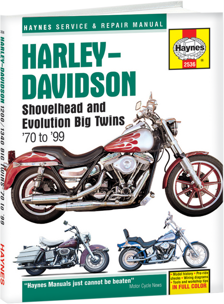 Haynes Motorcycle Repair Manual M2536