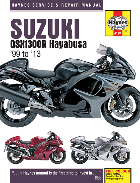 Haynes Motorcycle Repair Manual Suzuki, Motorcycle M4184
