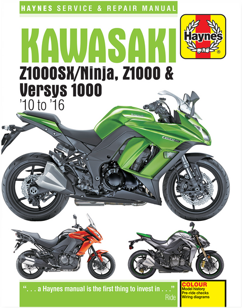 Haynes Motorcycle Repair Manual Kawasaki, Motorcycle M6377