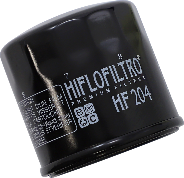 Hiflofiltro Premium Oil Filter Spin-On Hf204