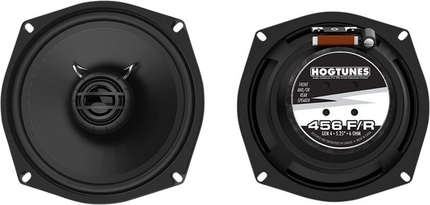 Hogtunes 5.25" Front And Rear Speakers 456F/R