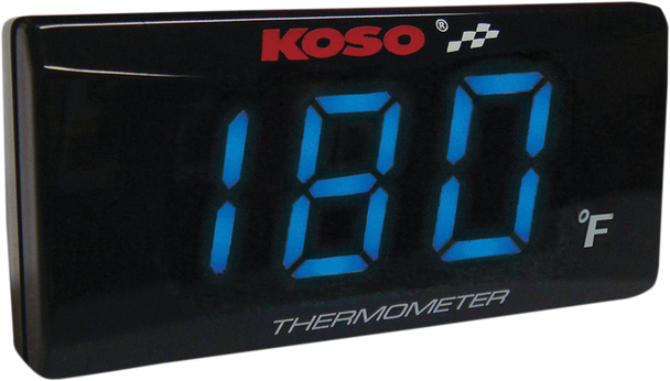 Koso North America Super Slim Temperature Gauge Ba024B11