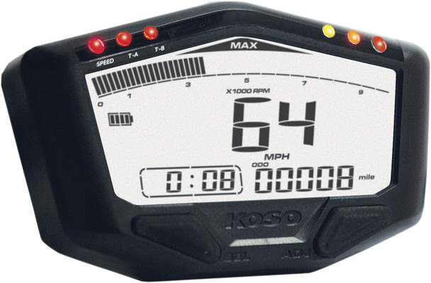 Koso North America Db-02 Off-Road Speedometer Ba022W00