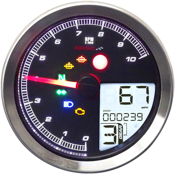 Koso North America Tnt-04 Multi-Function Meter Ba051401