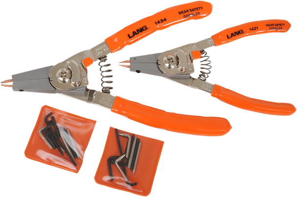 Lang Tools Two-Piece Retaining Ring Pliers Set 1450