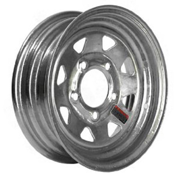 American Tire 12" Wheel 5 Hole Galvanized Spoked 20134