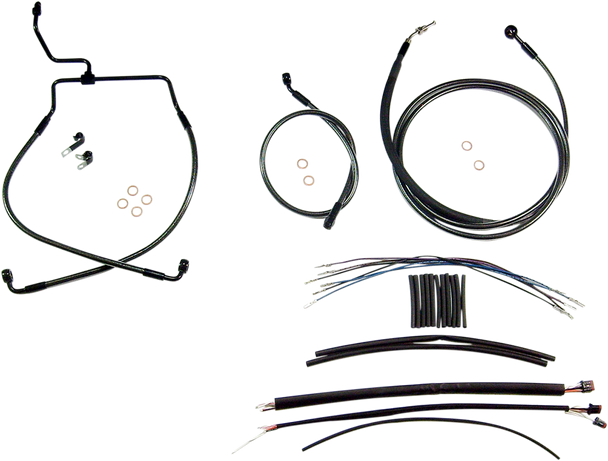 Magnum Shielding Black Pearl Designer Handlebar Installation Kit 487331