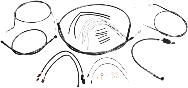 Magnum Shielding Black Pearl Designer Handlebar Installation Kit 487673