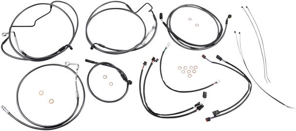 Magnum Shielding Black Pearl Designer Handlebar Installation Kit 487411