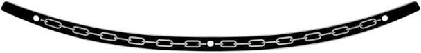 Memphis Shades Stainless Steel Windshield Trim Meb0944