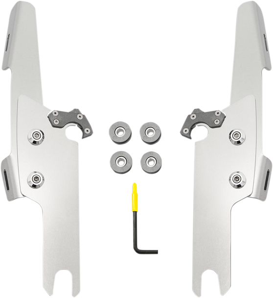 Memphis Shades Fats Slim Windshield Trigger-Lock Complete Mount Kit Mek2017