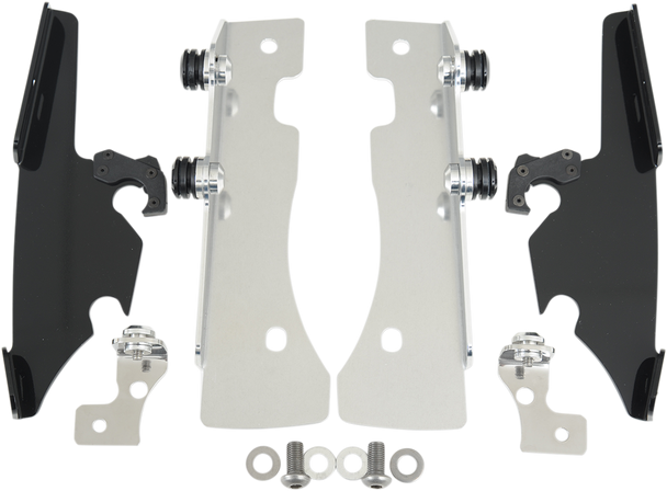Memphis Shades Fats Slim Windshield Trigger-Lock Complete Mount Kit Meb8981