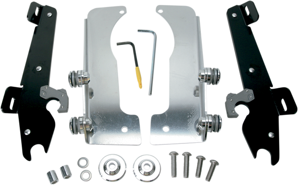 Memphis Shades Fats Slim Windshield Trigger-Lock Complete Mount Kit Mek1938