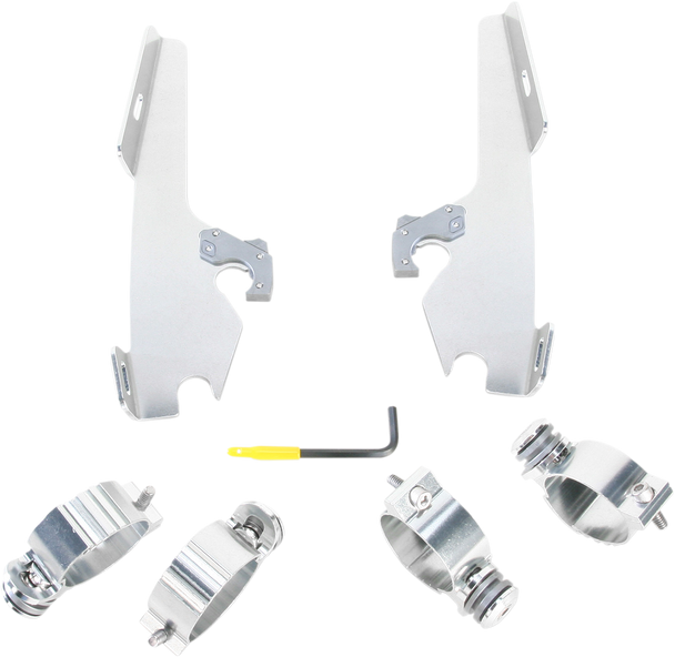 Memphis Shades Fats Slim Windshield Trigger-Lock Complete Mount Kit Mek1960