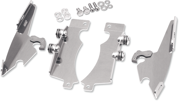 Memphis Shades Fats Slim Windshield Trigger-Lock Complete Mount Kit Mem8969