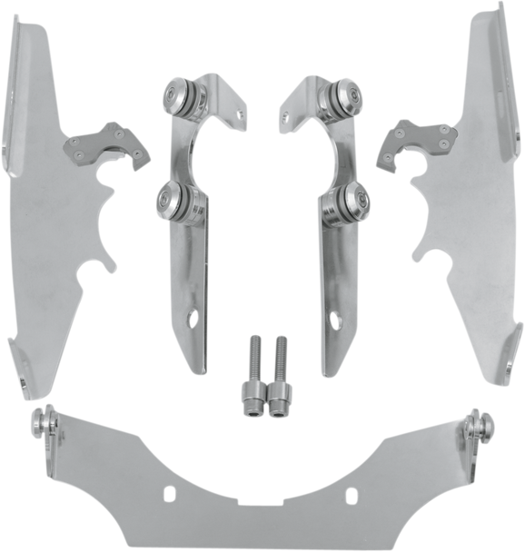 Memphis Shades Fats Slim Windshield Trigger-Lock Complete Mount Kit Mem8972