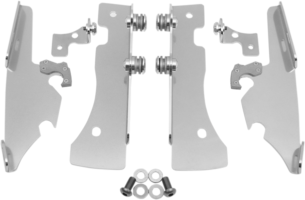 Memphis Shades Fats Slim Windshield Trigger-Lock Complete Mount Kit Mem8981
