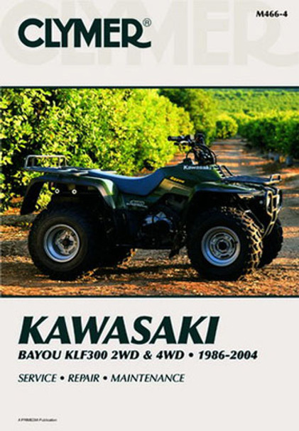 Clymer Manual Kawasaki Bayou Klf3002Wd & 4Wd 86-04 Cm4664