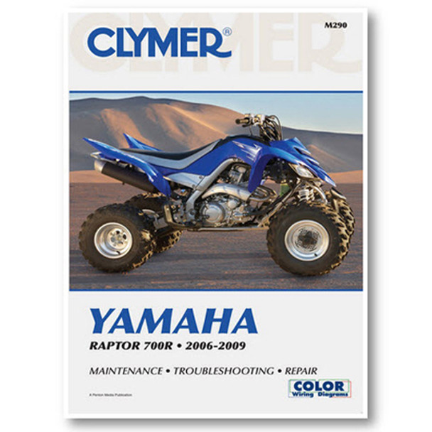 Clymer Manuals Clymer Manual Yamaha 700 Raptor Cm290