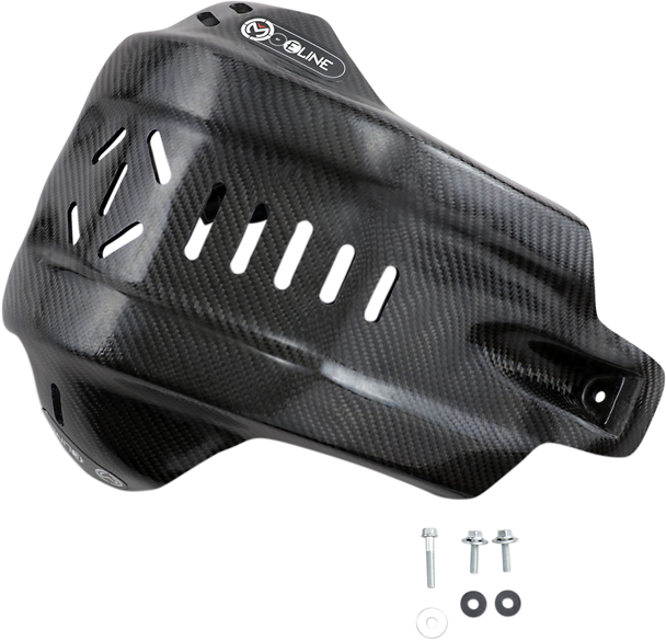 Moose Racing Carbon Fiber Skid Plate Hsp25018