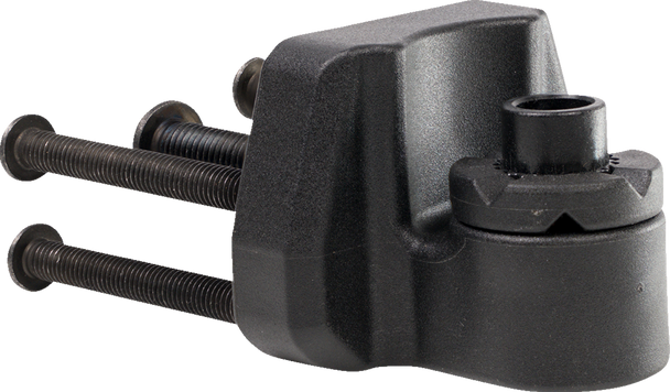 Moose Utility Mirror Adapter - Side View - Black X3Nor1