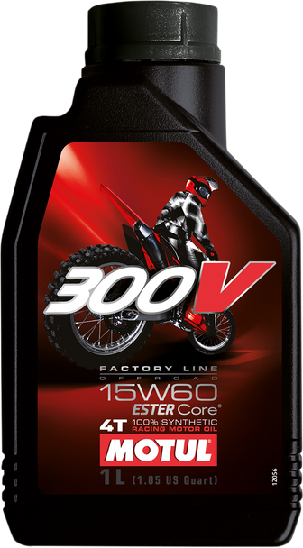 Motul 300V Factory Line Offroad Synthetic 4T Engine Oil 104137