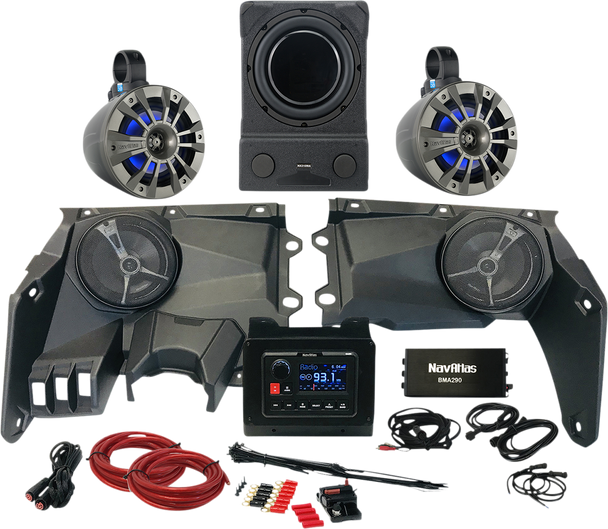Navatlas 4-Seater Audio Kit X35Zone4
