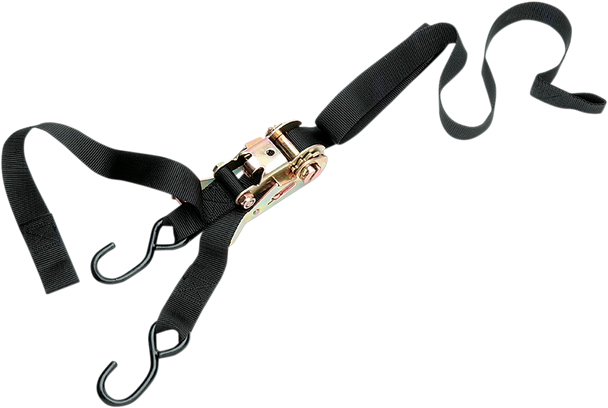 PARTS UNLIMITED Heavy-Duty Ratcheting Tie-Downs with Built-In Assist 3920-0074
