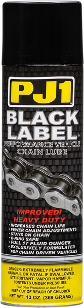 Pj1/Vht Black Label Chain Lube 120