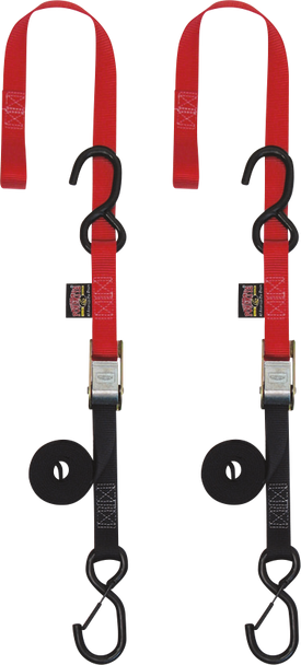 Powertye Mfg. 1" Cam Buckle With Sewn-In Soft-Tye 23621Sr