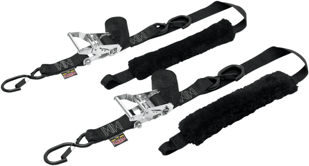 Powertye Mfg. 1-1 2" Fat Strap Deluxe Tie-Downs 30622S